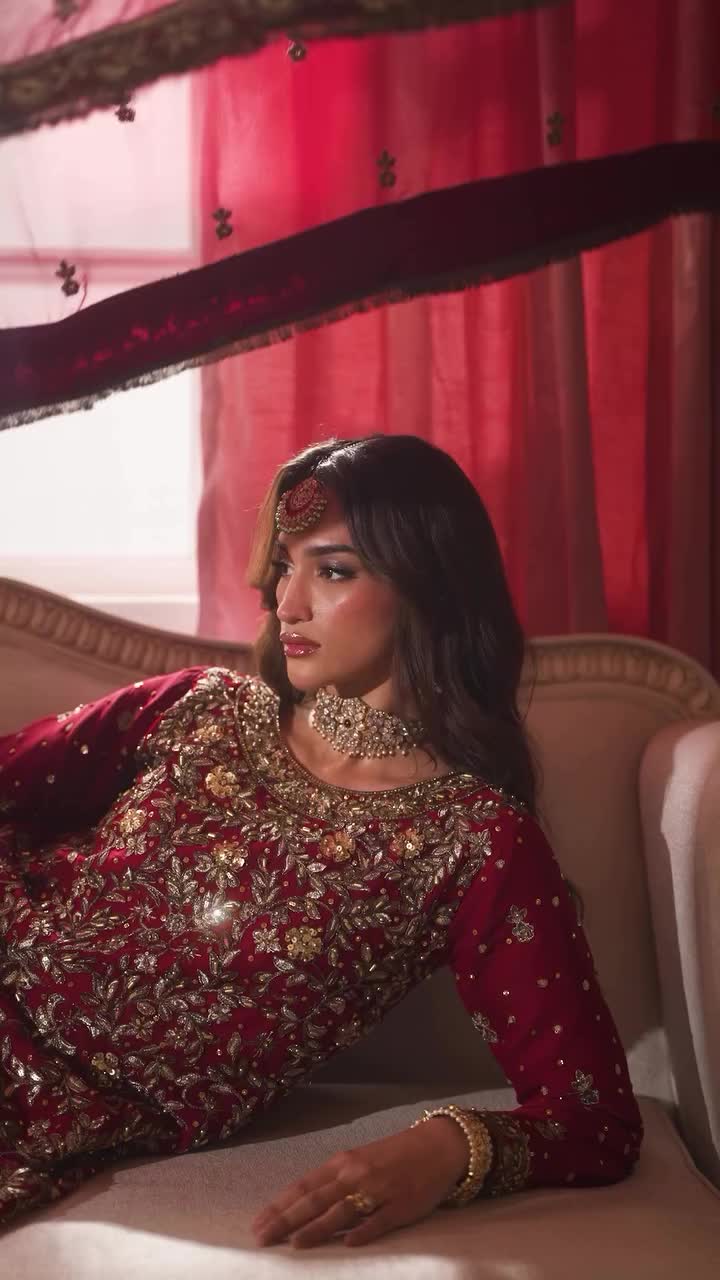 Maroon Lehenga for Women